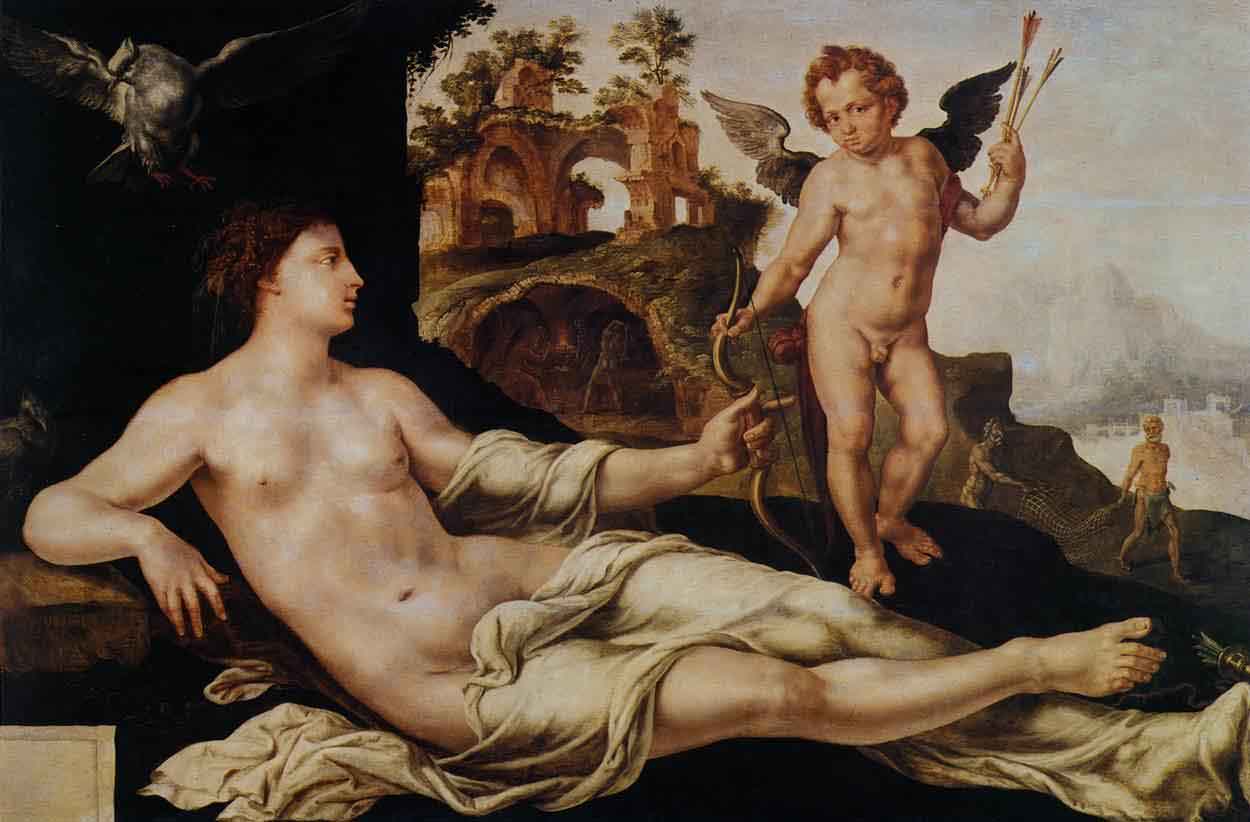 Venus and Cupid